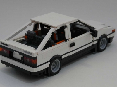Lego Ideas hasilkan model skala 1:13 Toyota Corolla AE86 